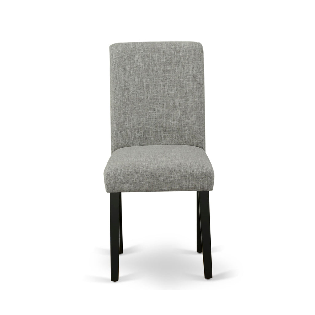 X697AU8HQ-C 6 Piece Dining Set Featuring Rectangular Table with X-Legs, Shitake Fabric Chairs & Bench
