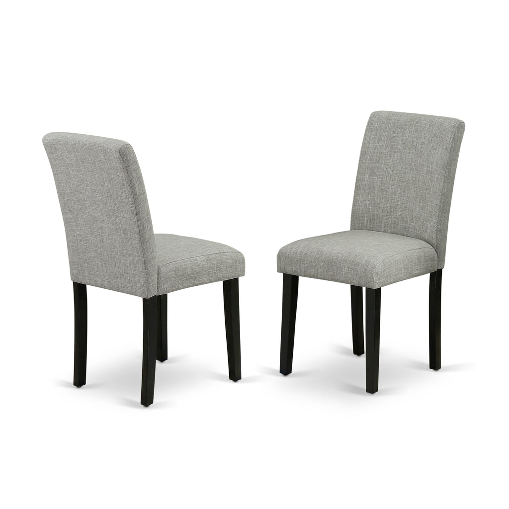 X697AU8HQ-C 6 Piece Dining Set Featuring Rectangular Table with X-Legs, Shitake Fabric Chairs & Bench