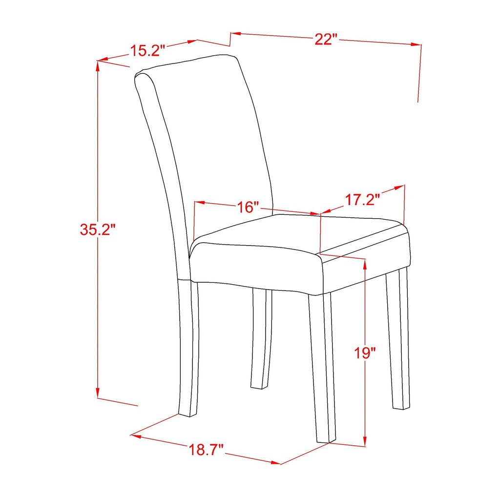 X697AU8HQ-C 6 Piece Dining Set Featuring Rectangular Table with X-Legs, Shitake Fabric Chairs & Bench