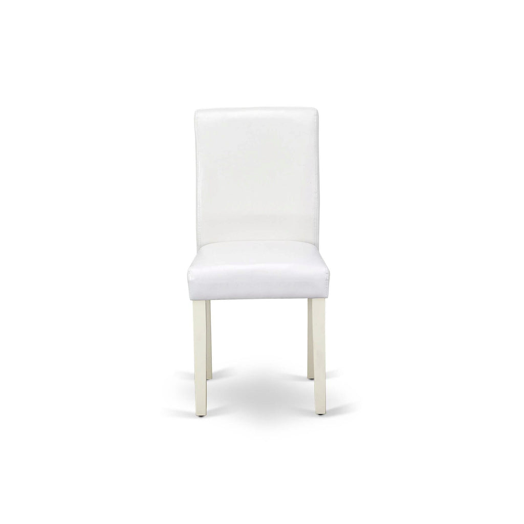DOAB9-09K-WL 9-Piece Rectangular Dining Ensemble with Extension Table & 8 Plush Chairs in Light Linen