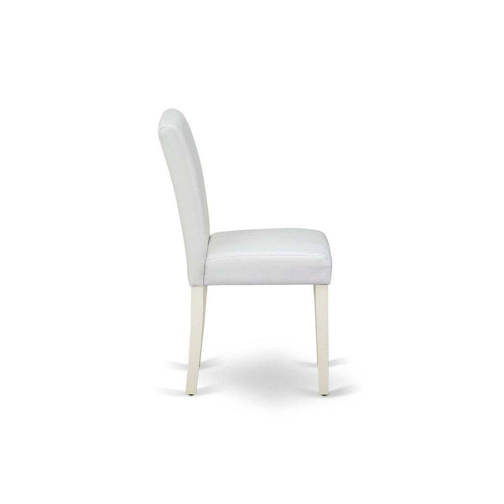 DOAB9-09K-WL 9-Piece Rectangular Dining Ensemble with Extension Table & 8 Plush Chairs in Light Linen