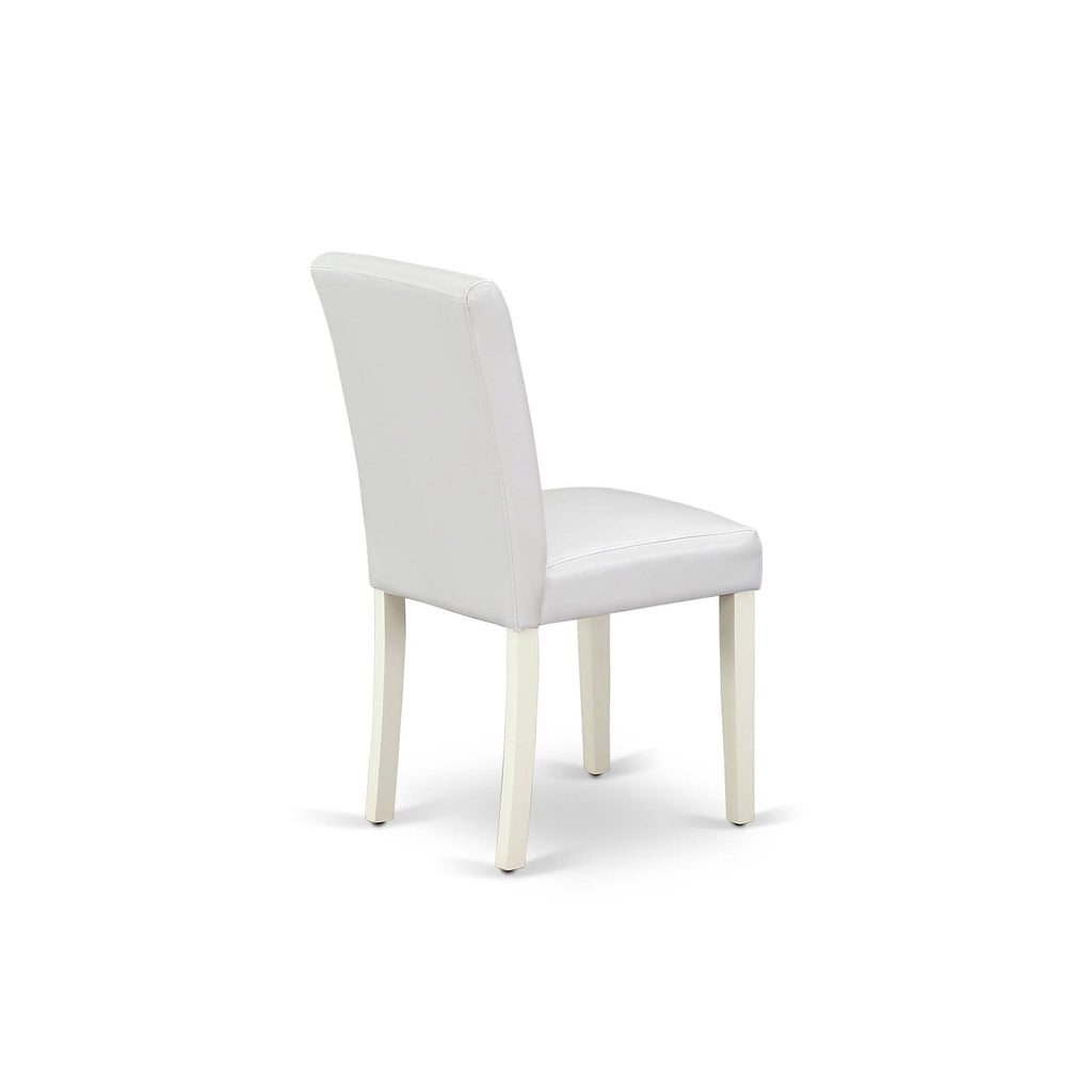 DOAB9-09K-WL 9-Piece Rectangular Dining Ensemble with Extension Table & 8 Plush Chairs in Light Linen