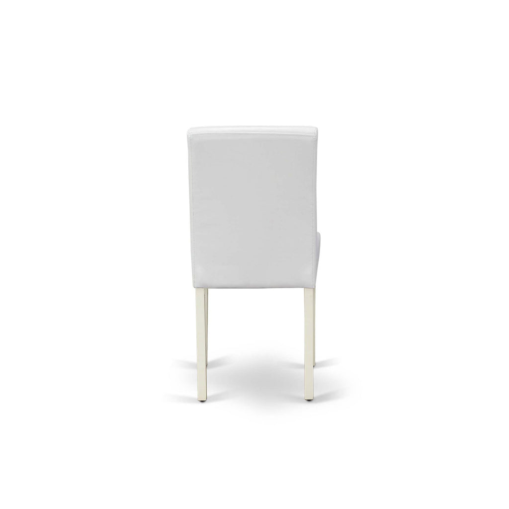 DOAB9-09K-WL 9-Piece Rectangular Dining Ensemble with Extension Table & 8 Plush Chairs in Light Linen