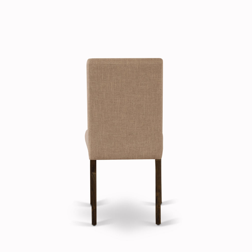 X726ADOLV-H 7 Piece Dining Ensemble with Rectangular Table & Elegant Parson Chairs in Multi-Toned Fabric