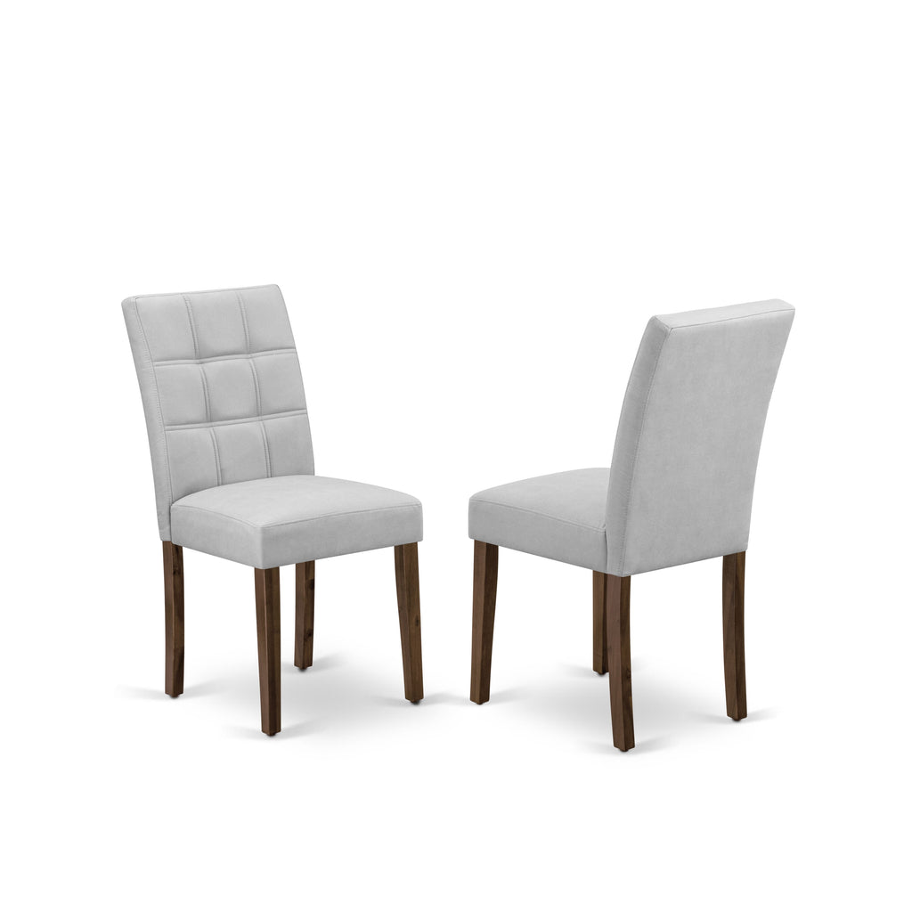 X12AS-OWD-D4 Elegant 14-Piece Dining Collection with Extendable Rectangle Table and Chairs, Antique Walnut Finish