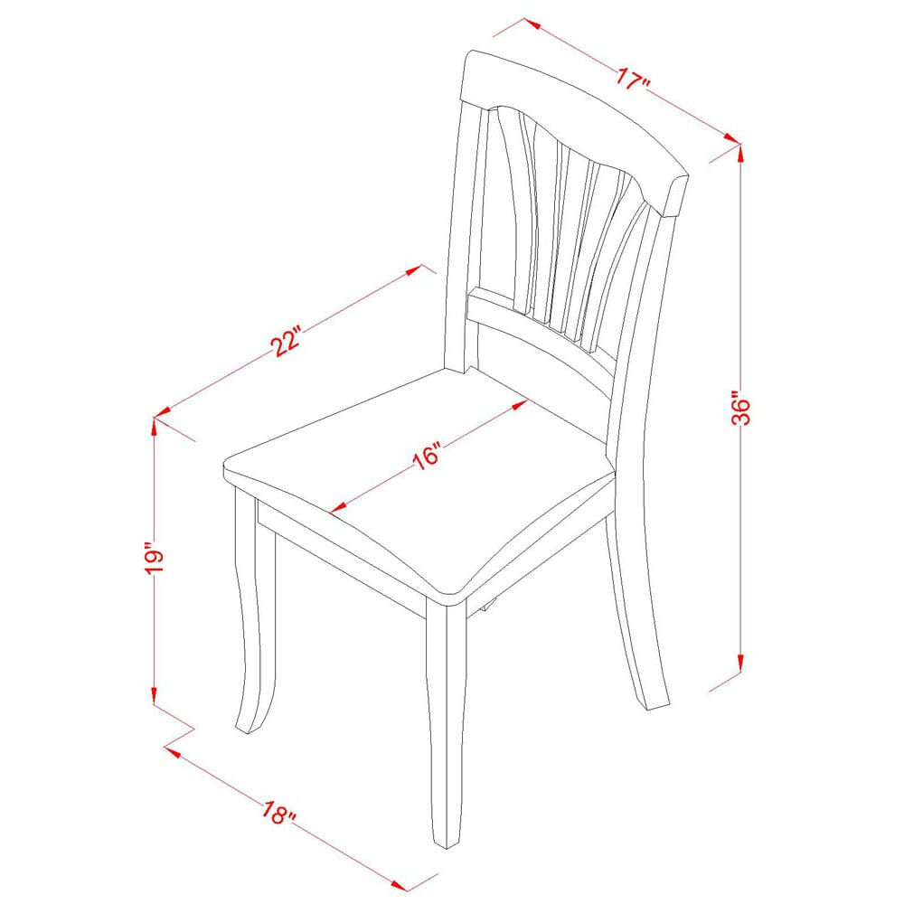 PFAV9-FIC-WE 9-Piece Dining Ensemble with Expanding Square Table & 8 Chairs, Black & Cherry Wood