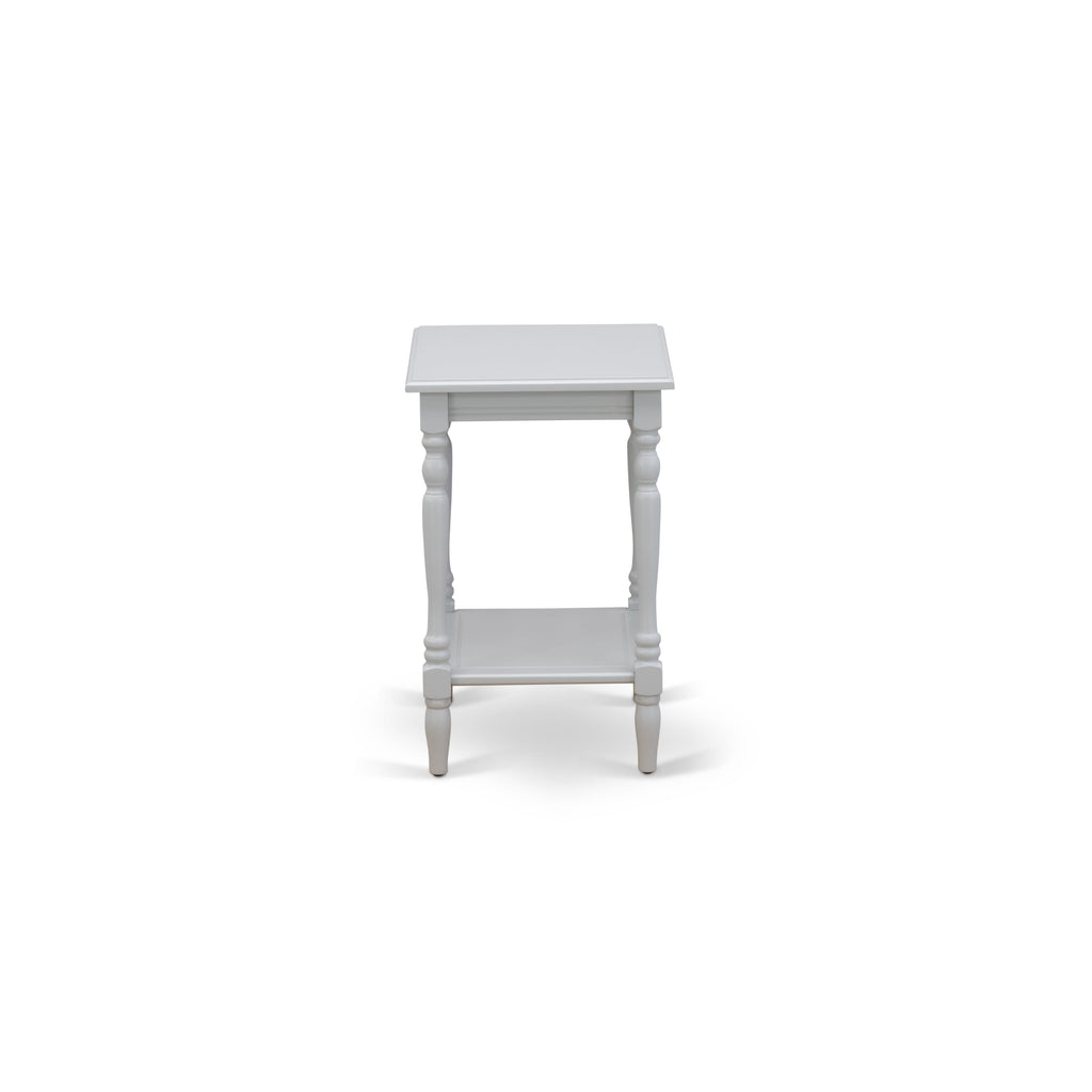 BF-14-4X - Stylish Urban Gray Rectangular Nightstand with Open Storage for Bedroom Appeal