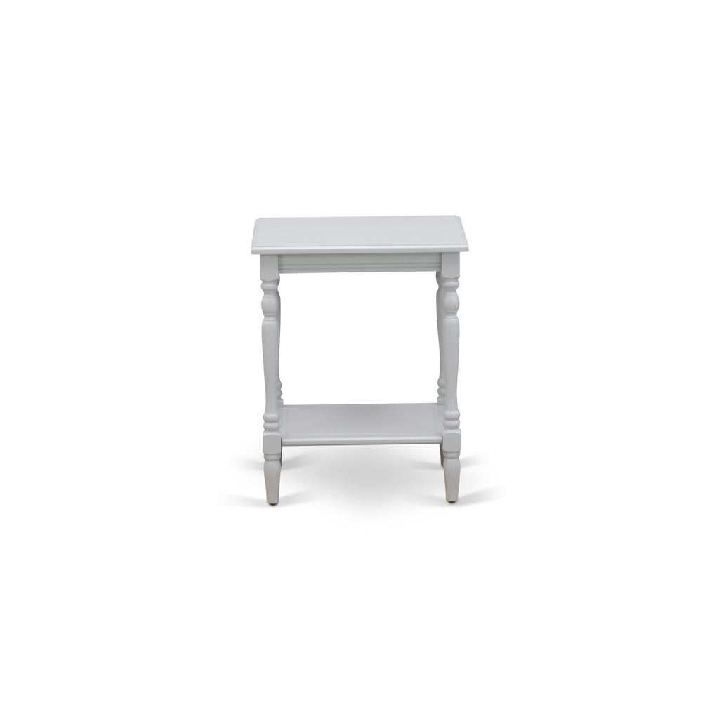 BF-14-4X - Stylish Urban Gray Rectangular Nightstand with Open Storage for Bedroom Appeal