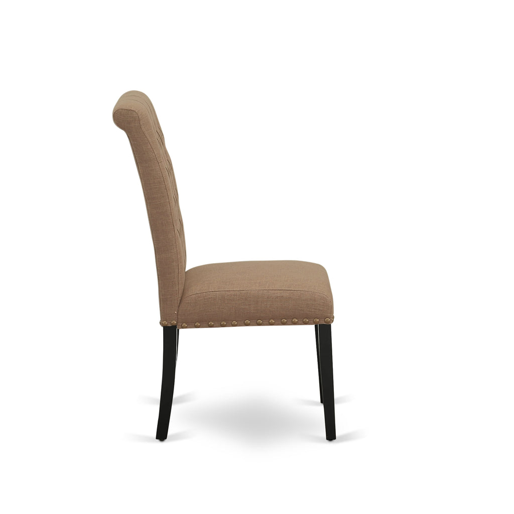 WEBR7-TP5-MA 7 Piece Dining Ensemble with Expanding Leaf Table and Light Sable Seats, 42x60 Inch