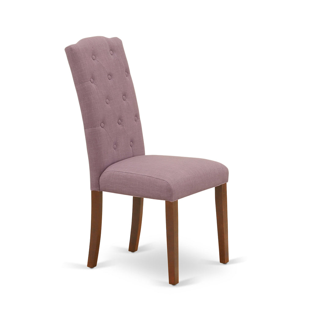 CACE6-ZI1-MY Elegant 6-Piece Dining Collection Includes Rectangular Table, 4 Parson Chairs & Bench, 36x60