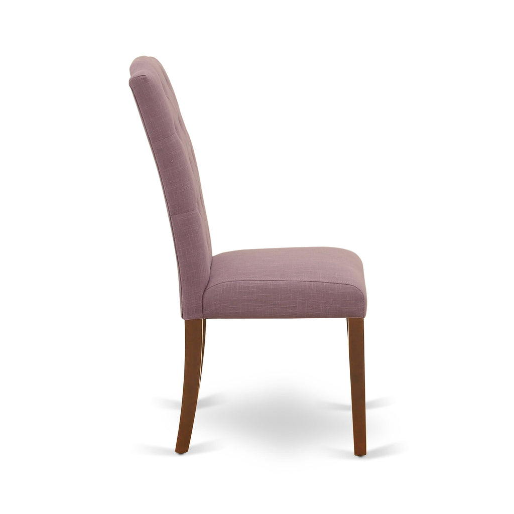 CACE6-ZI1-MY Elegant 6-Piece Dining Collection Includes Rectangular Table, 4 Parson Chairs & Bench, 36x60