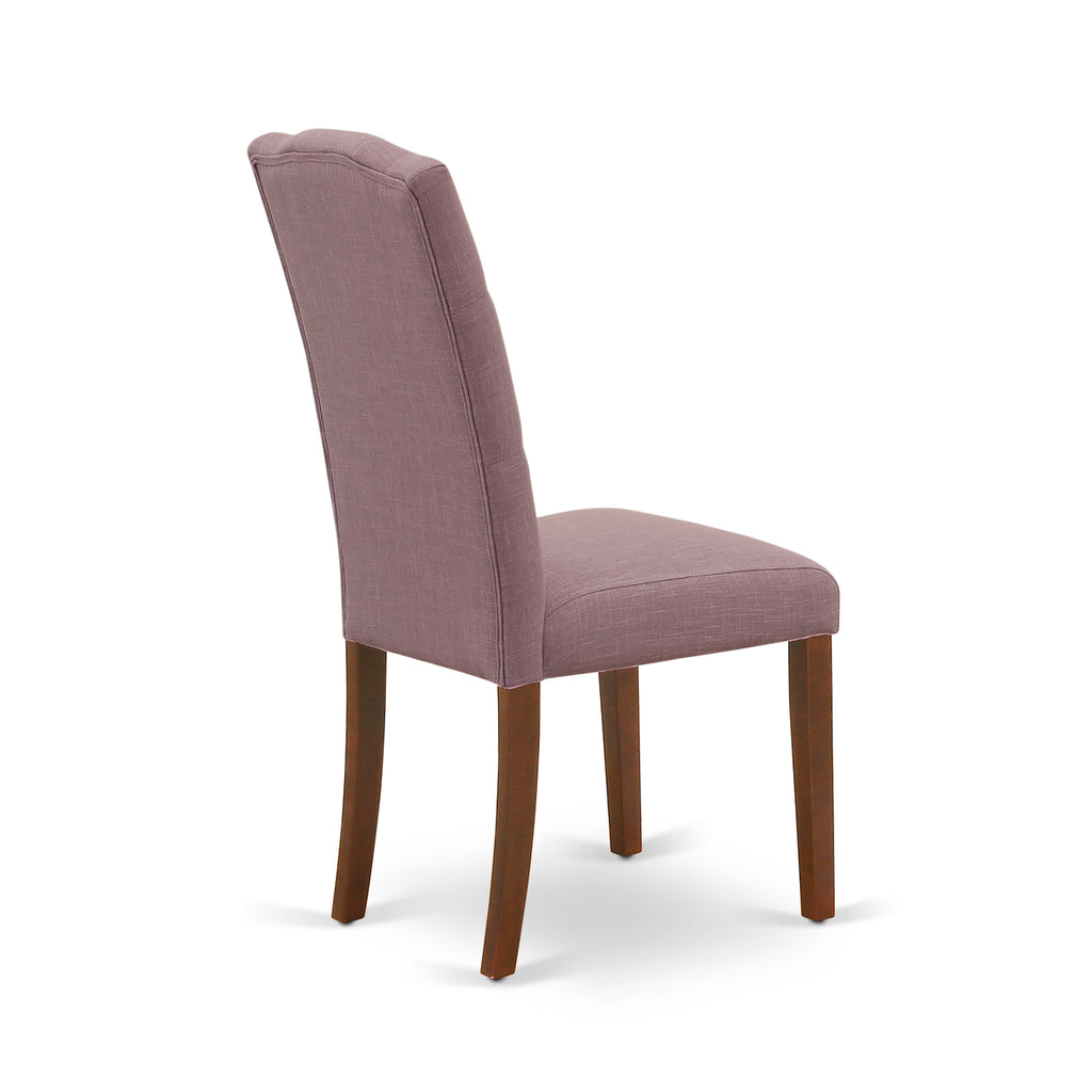 CACE6-ZI1-MY Elegant 6-Piece Dining Collection Includes Rectangular Table, 4 Parson Chairs & Bench, 36x60