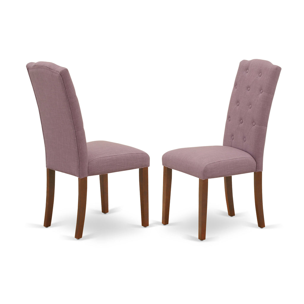 CACE6-ZI1-MY Elegant 6-Piece Dining Collection Includes Rectangular Table, 4 Parson Chairs & Bench, 36x60