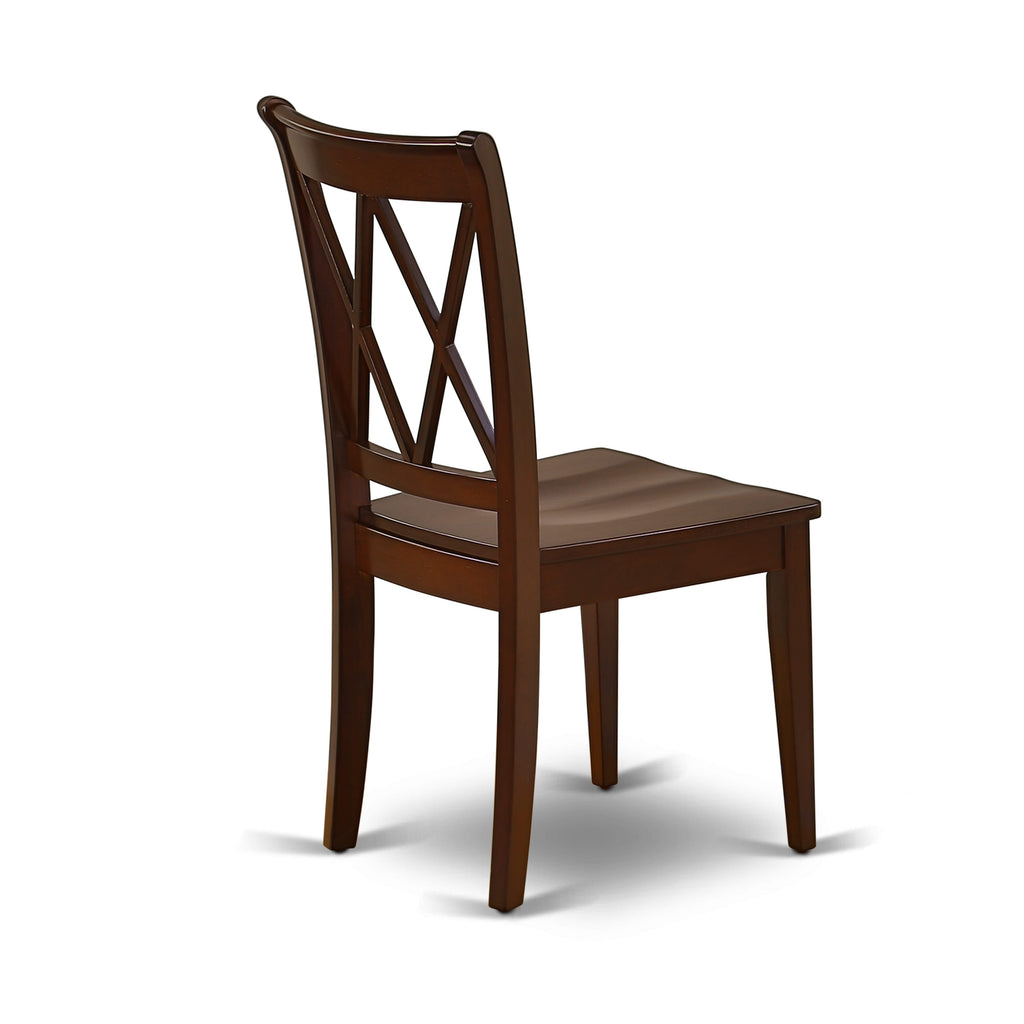 CACL5-IXC-A Elegant 5-Piece Dining Ensemble for Home and Kitchen with 4 Classy Seats, 36x60 Majestic Wood Finish