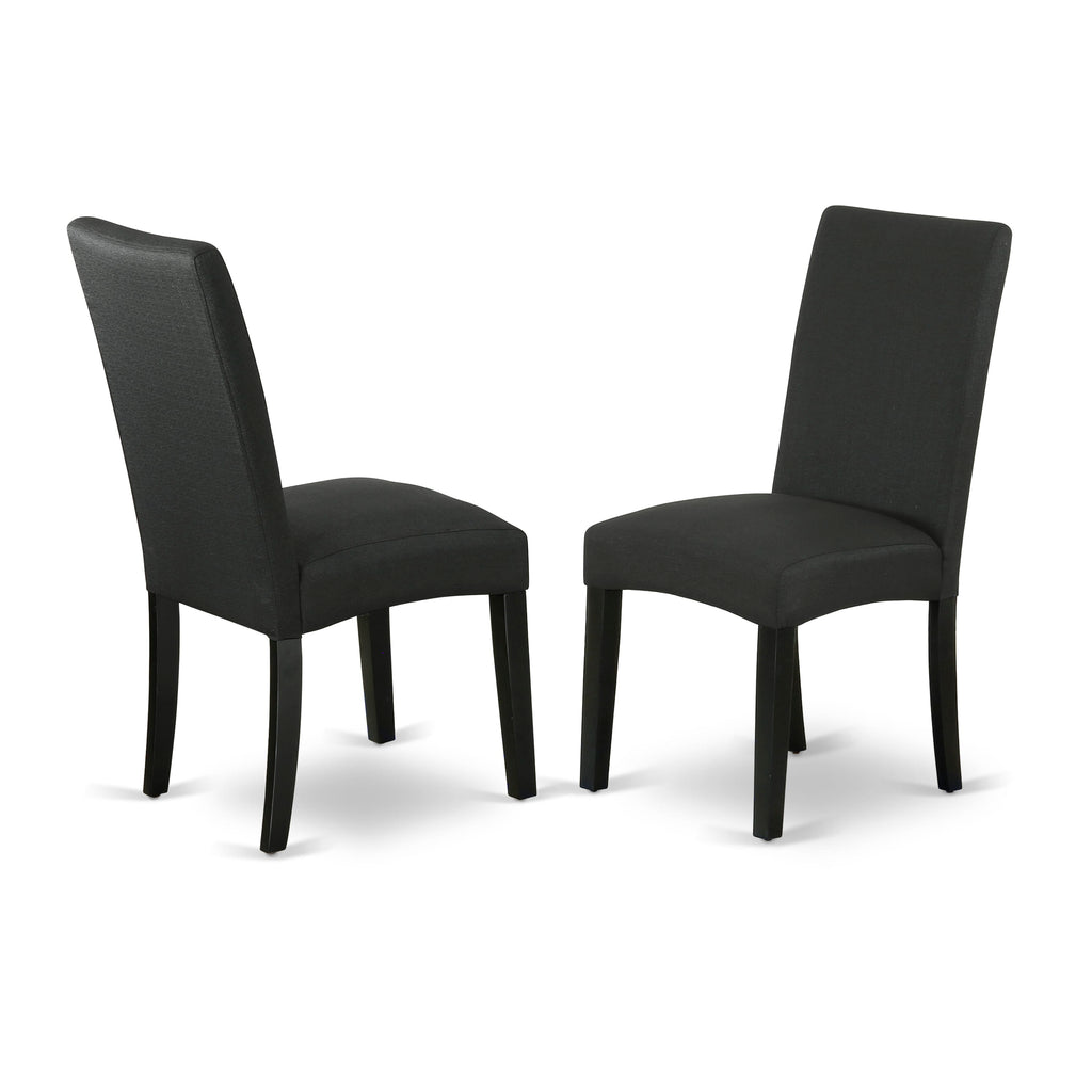 X677DK66P-P Deluxe 7-Piece Dining Ensemble with Rectangular Table and X-Leg Chairs, Multi-Toned