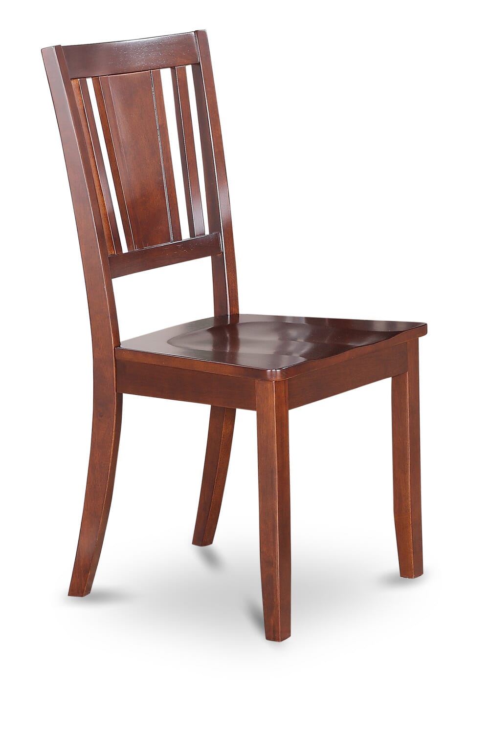 CADU5-C5K-J 5-Piece Sleek Dining Ensemble Rectangular Mahogany Table with 4 Stylish Chairs, 36x60