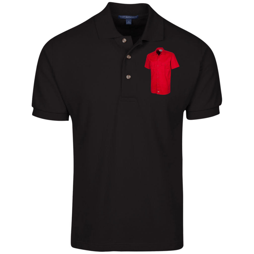 K420 Cotton Pique Knit Polo