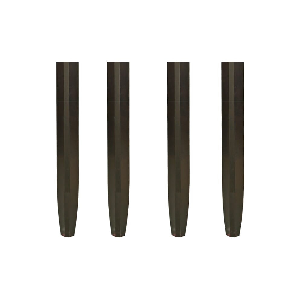 Fairwinds table legs finished Cappuccino