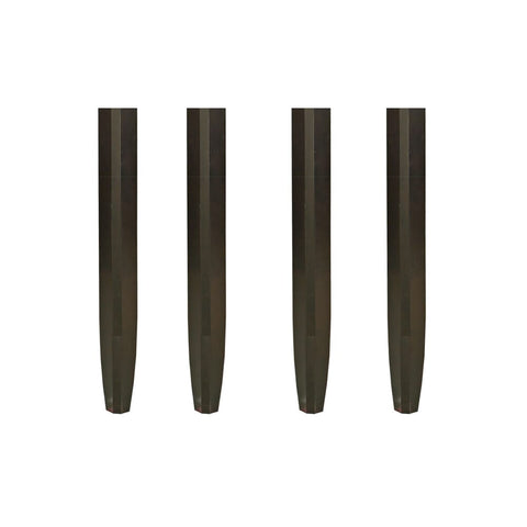 Fairwinds table legs finished Cappuccino