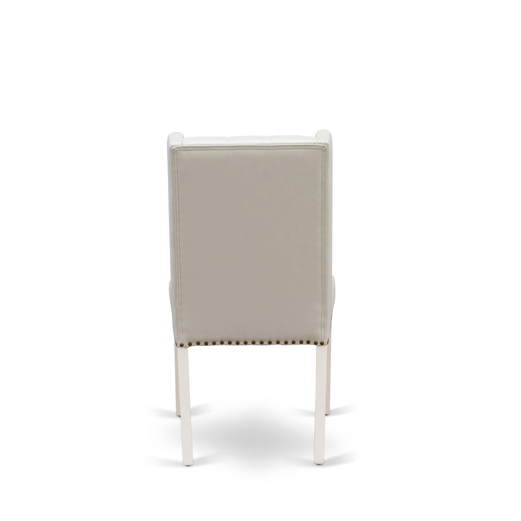 X626FEHLC-G 7-Piece Dining Collection with Rectangular Table & 6 Upholstered Chairs, Multi-Color Elegance