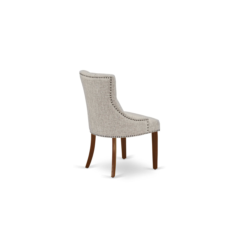 CAFR6-GFZ-4E Inclusive 6-Piece Dining Ensemble Featuring Rectangular Table, Four Doeskin Chairs & Bench, Rich Mahogany Finish