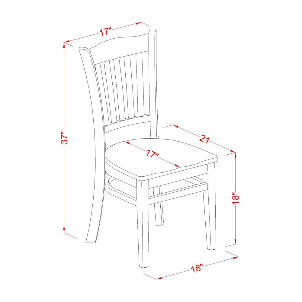 LGGR9-0E5-5 9 Pc Contemporary Wood Dining Ensemble W/ Butterfly Leaf Table & 8 Chairs, 42x84 Black