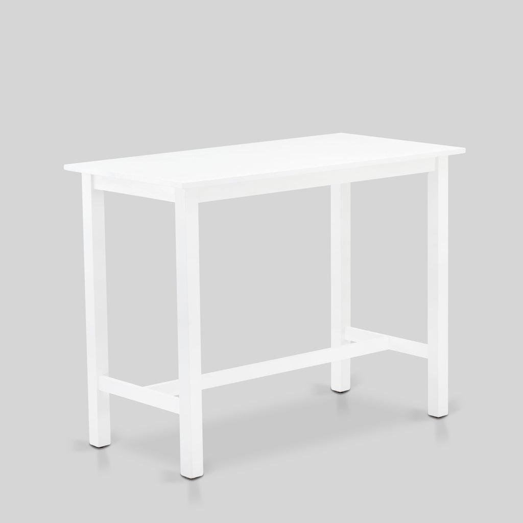 KATY4-CNP-B Contemporary 4-Piece Dining Ensemble with Rectangular Table, Bench & 2 Stools, Chic Finish