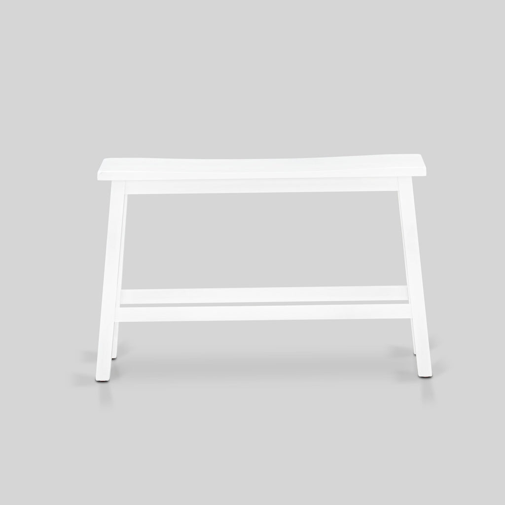 KATY4-CNP-B Contemporary 4-Piece Dining Ensemble with Rectangular Table, Bench & 2 Stools, Chic Finish
