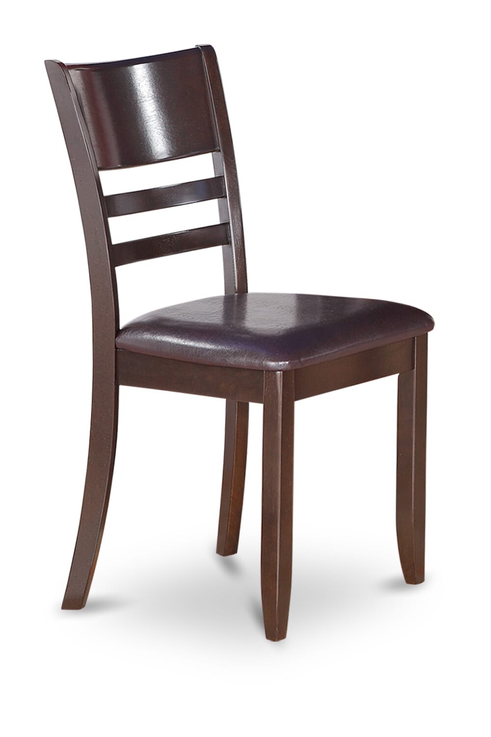 CALY6-HH4-8I 6-Piece Dining Collection Rectangular Table with 4 Leather Chairs and Bench, 36x60, Cappuccino