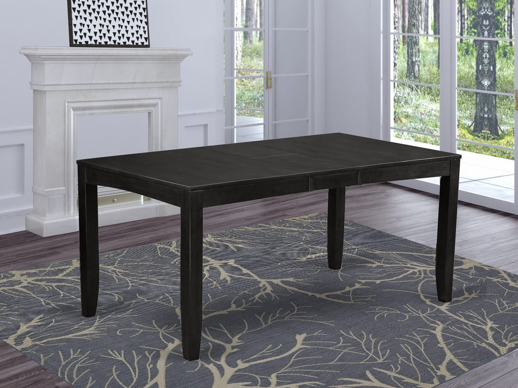 LYT-CS3-V Cappuccino Dining Table with Expandable Design and Rectangular Surface