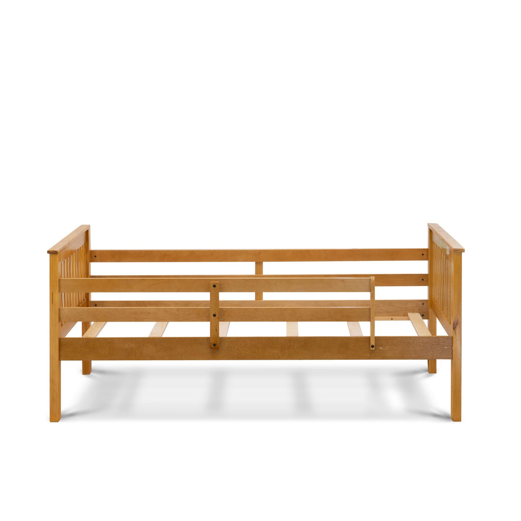 ODB-00-F Dual Size Odessa Bunk Bed Featuring Natural Oak Finish in Twin & Full Sizes