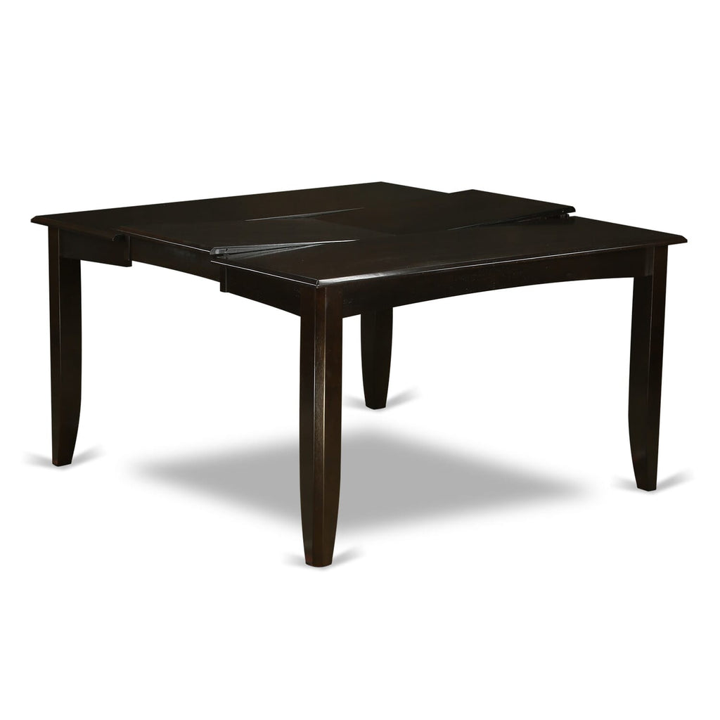 PARF9-46C-Z 9-Piece Dining Set with Square Extendable Table & 8 Chairs in Warm Cappuccino