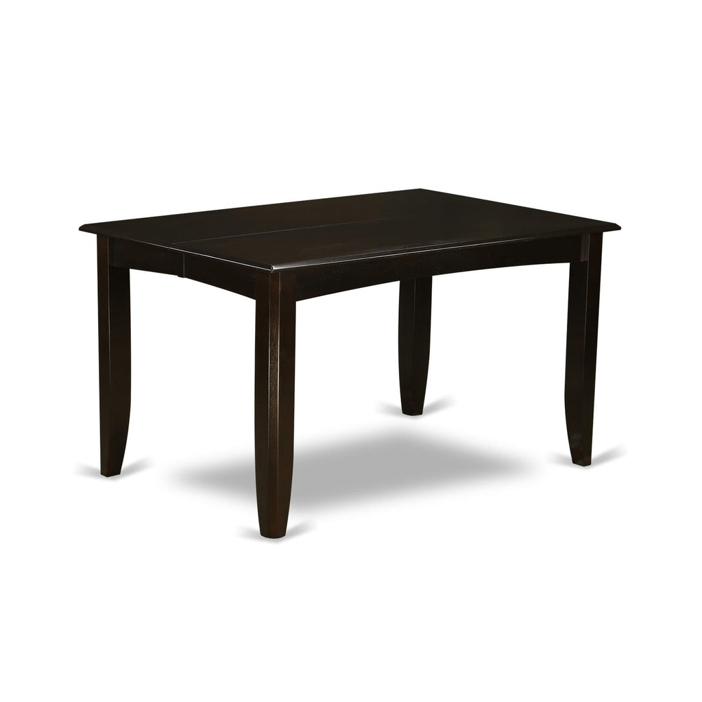 PARF9-46C-Z 9-Piece Dining Set with Square Extendable Table & 8 Chairs in Warm Cappuccino