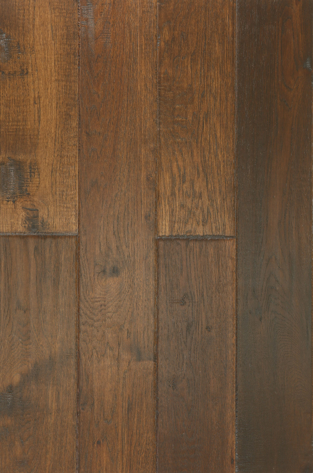 SP-5HBO7 European Oak Handcrafted Flooring - Rich Spice Brown - Premium Wood, Varied Lengths, 26.24 sqft/box