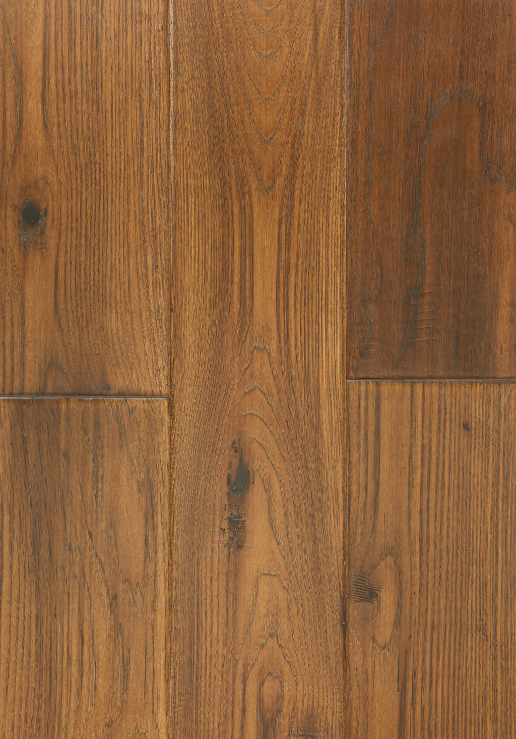 Discover Luxurious European Oak Flooring with Artisanal Finish - SP-7H2QB Handscraped Autumn Brown Hardwood