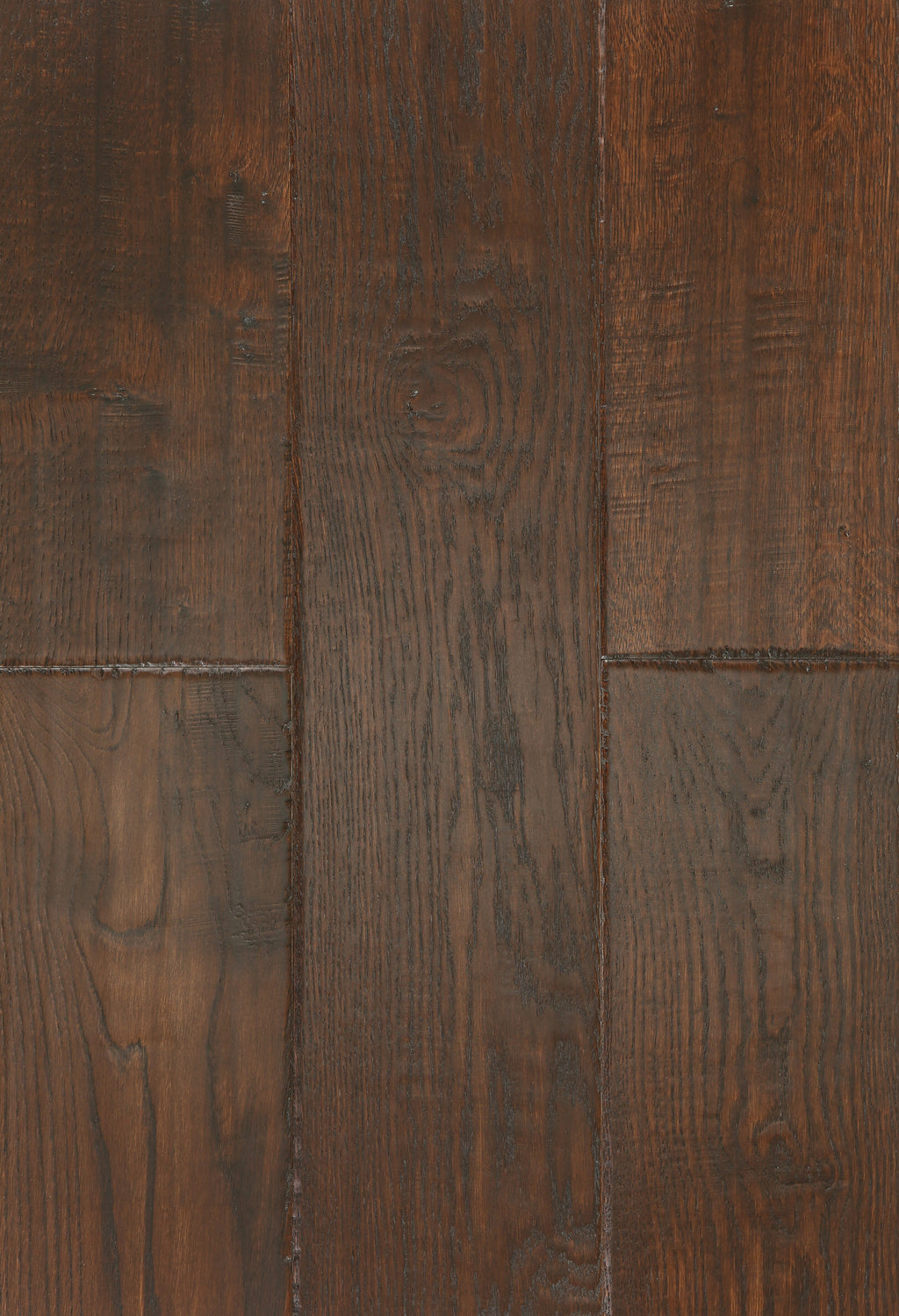 SP-7OKP3 Special Walnut Handscraped European Oak Engineered Hardwood Flooring 26.24 sqft/box, 7 in wide