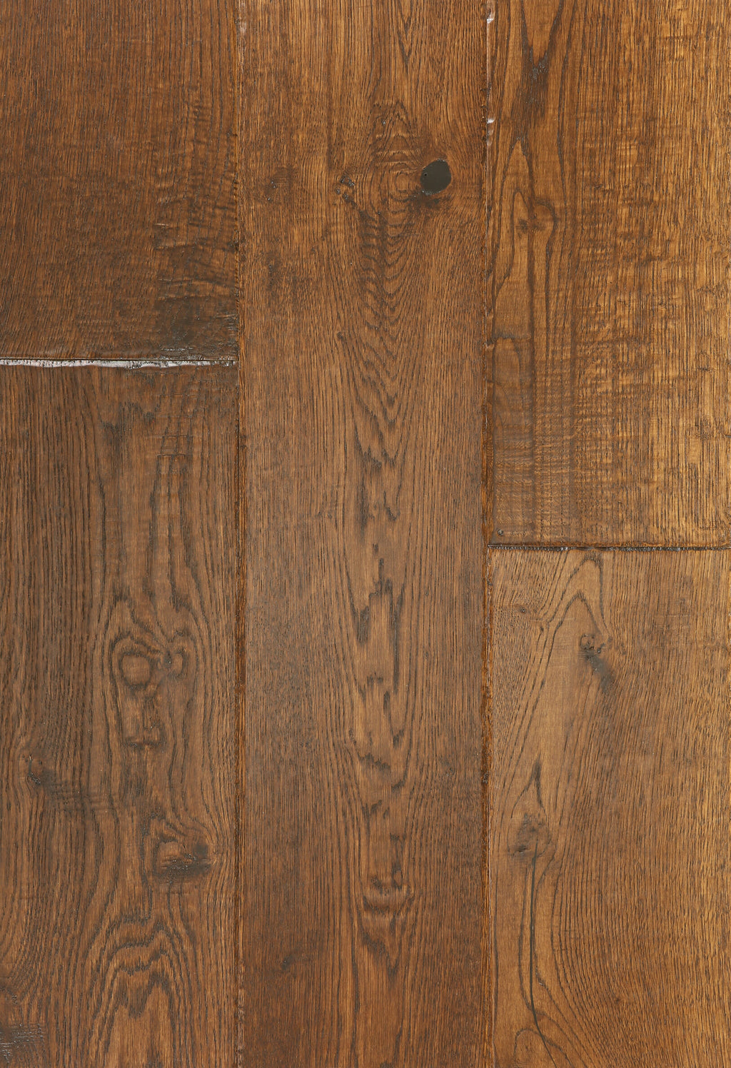 Sango Premier SP-7OO7V Engineered Wood Flooring in European Oak - Handscraped Autumn Brown