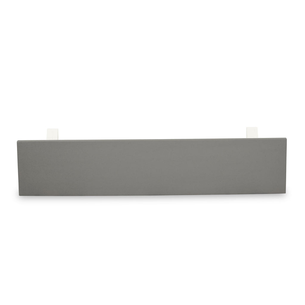 V097A22AW-9 6-Pc Set Rectangular Dining Table with V-Legs, 4 White Seats, and Bench, 40x72 in Multi-Color