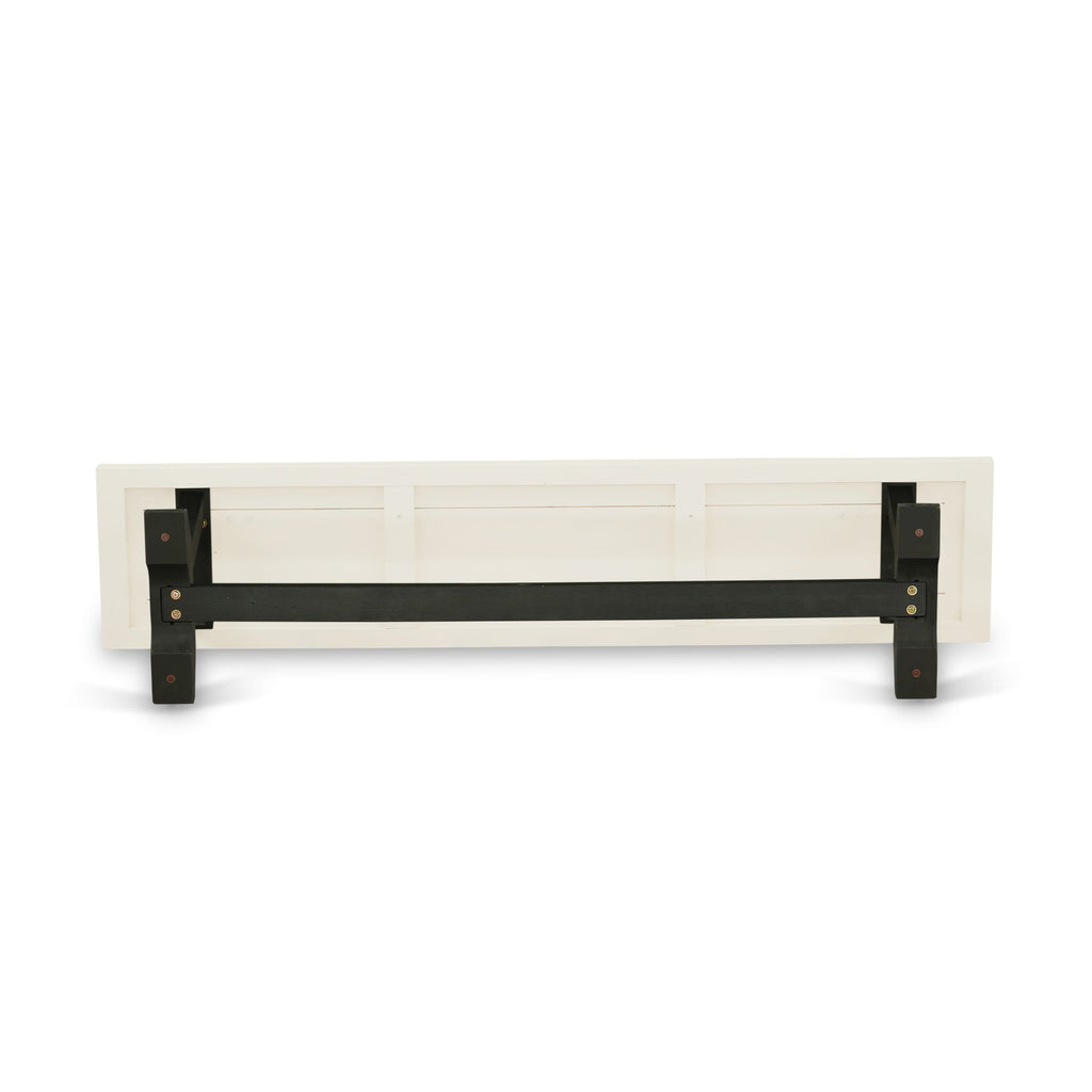 V627VUE46-R| Dining Ensemble for 6 Rectangle Table with V-Shaped Supports, 4 Gotham Linen Chairs & Bench, 40x72