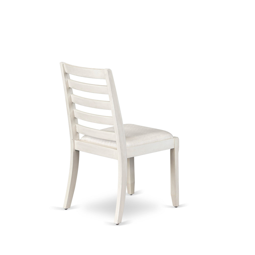 Luxe Dining Room Ensemble X07X1-GUR-0S Space-Saving Extendable Dining Set with Contemporary Touch - 1 Main Table, Coffee Table, 7 Stackable Chairs & Stylish Bench, Antique White Elegance