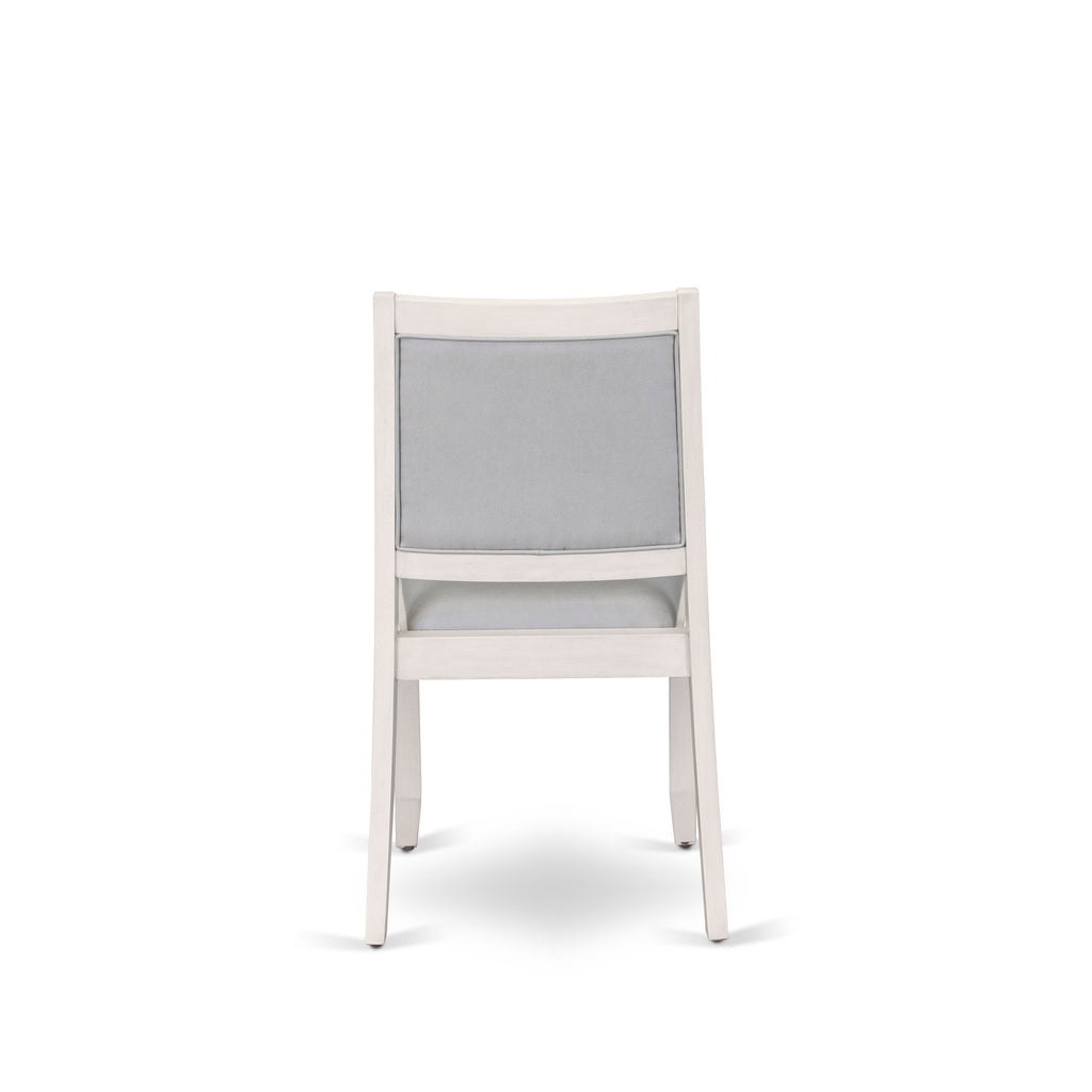 X02X2-9TD-KS Antique White Dining Suite Extendable Table & Seating Ensemble with 2 Chairs & Benches