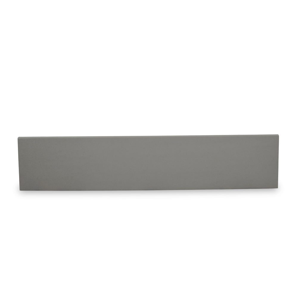 6-Piece Dining Ensemble X097E3UZM-M Rectangular Table with X-Legs, Grey Fabric Chairs & Bench