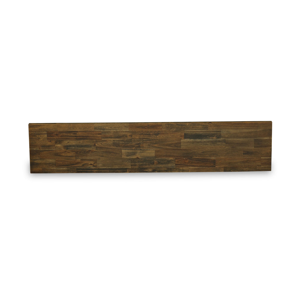 XB25D X-Style Contemporary Dining Bench with 72 Wooden Seat in Multi-Color Finish, 15x18 Inch
