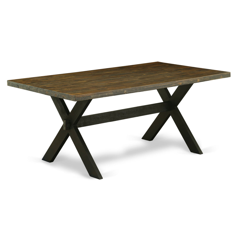 Dining Delight X677AMAW9-I Set with 5-Piece Rectangle Table & 4 Luxe Chairs for Elegant Spaces