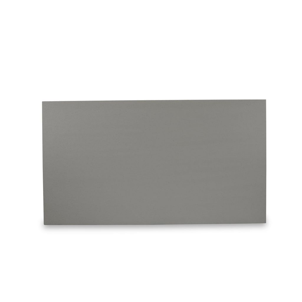 X697XZ5OV-I 9-Piece Dining Collection Cement Top Table & Modern Chairs in Unique Leather